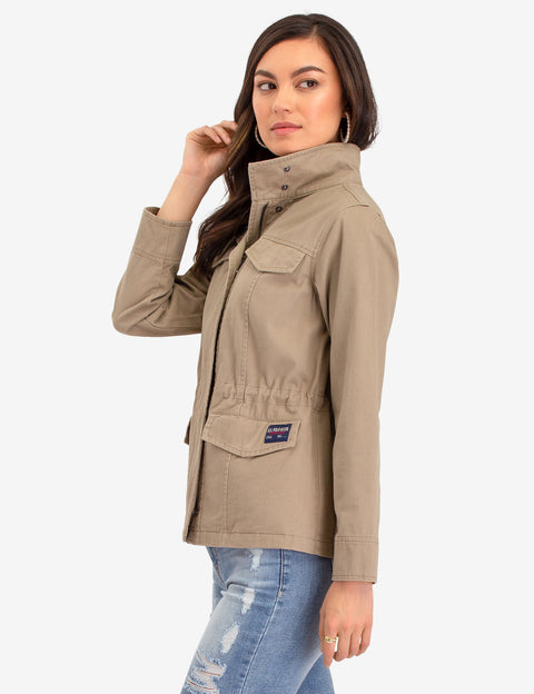 CAMO SAFARI JACKET - U.S. Polo Assn.