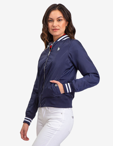 SOLID BOMBER JACKET - U.S. Polo Assn.
