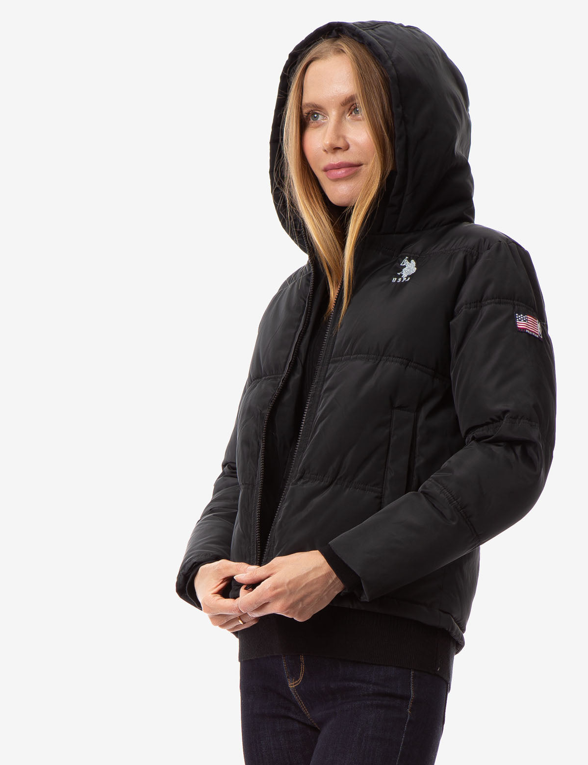 Women's polo bubble jacket Clearance