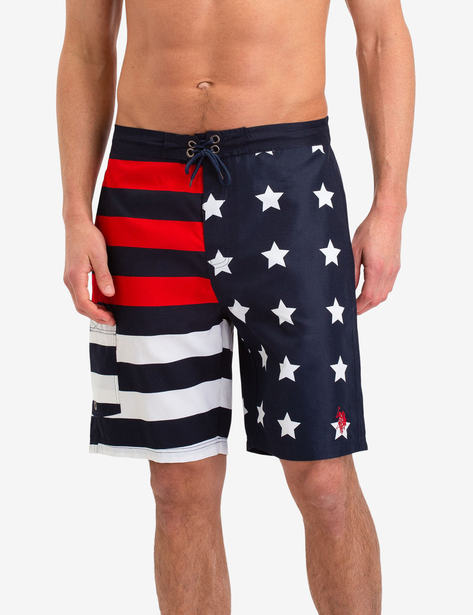 USA FLAG SWIM TRUNKS– U.S. Polo Assn.