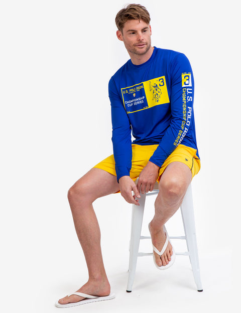 LONG SLEEVE GRAPHIC LOGO UV TOP - U.S. Polo Assn.