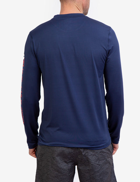 LONG SLEEVE GRAPHIC LOGO UV TOP - U.S. Polo Assn.