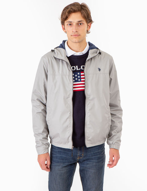ESSENTIAL HOODED WINDBREAKER - U.S. Polo Assn.