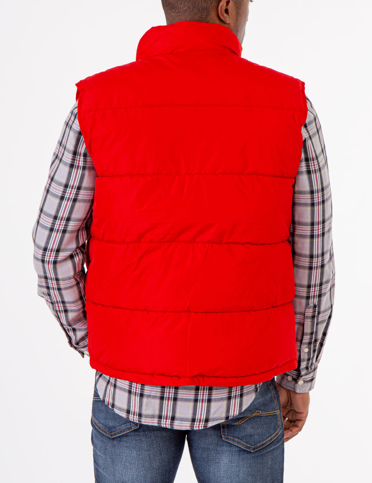 Polo Collar Vest With Embossed Logo