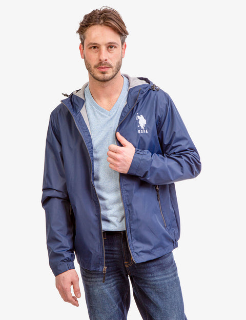 HOODED WINDBREAKER - U.S. Polo Assn.