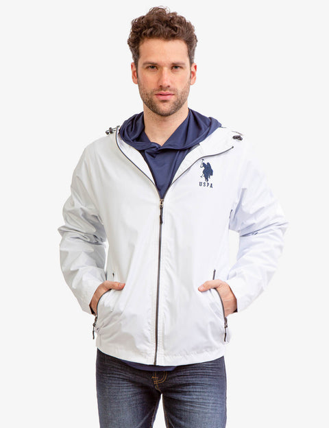 HOODED WINDBREAKER - U.S. Polo Assn.