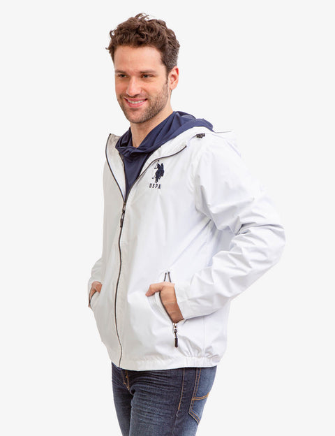HOODED WINDBREAKER - U.S. Polo Assn.