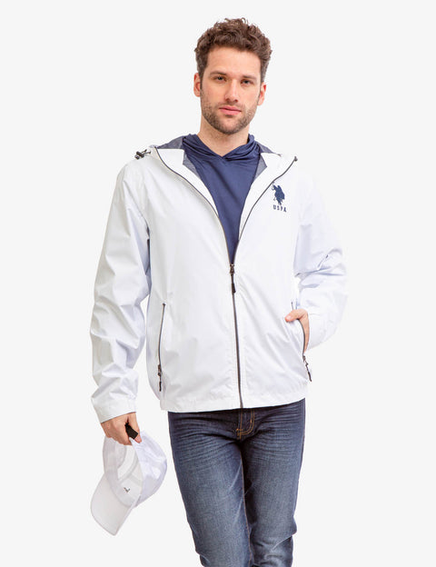 HOODED WINDBREAKER - U.S. Polo Assn.