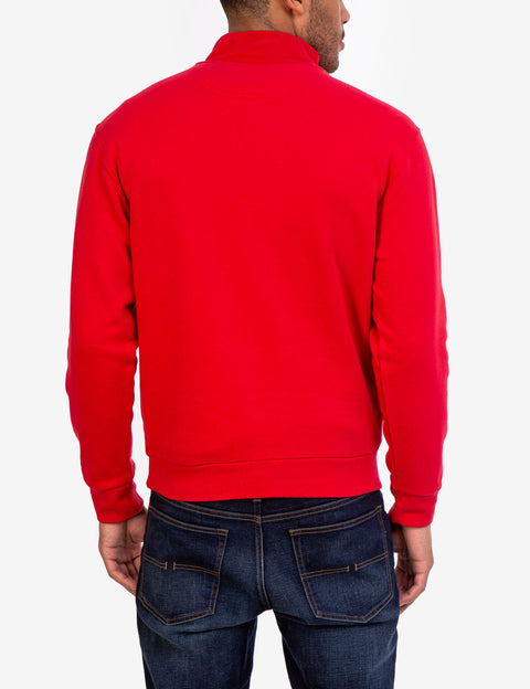 QUARTER ZIP PULLOVER SWEATSHIRT - U.S. Polo Assn.