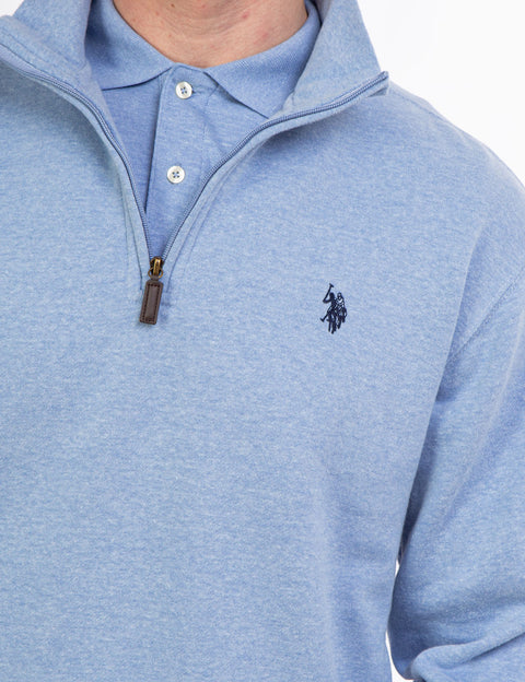 QUARTER ZIP PULLOVER SWEATSHIRT - U.S. Polo Assn.