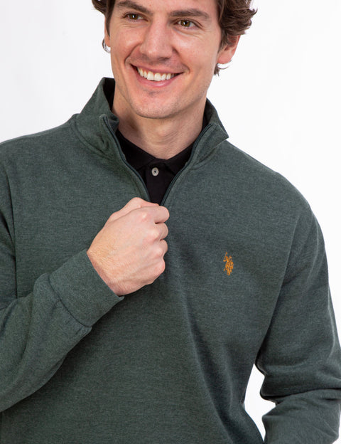 QUARTER ZIP PULLOVER SWEATSHIRT - U.S. Polo Assn.