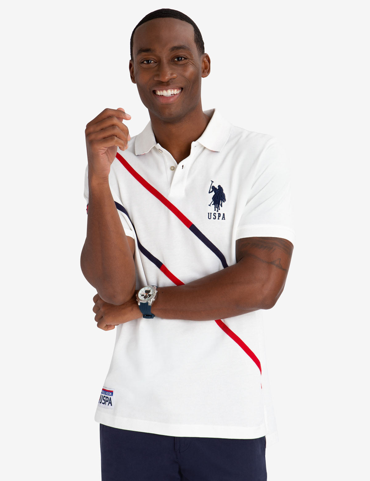 DIAGONAL POLO SHIRT– U.S. Polo Assn.