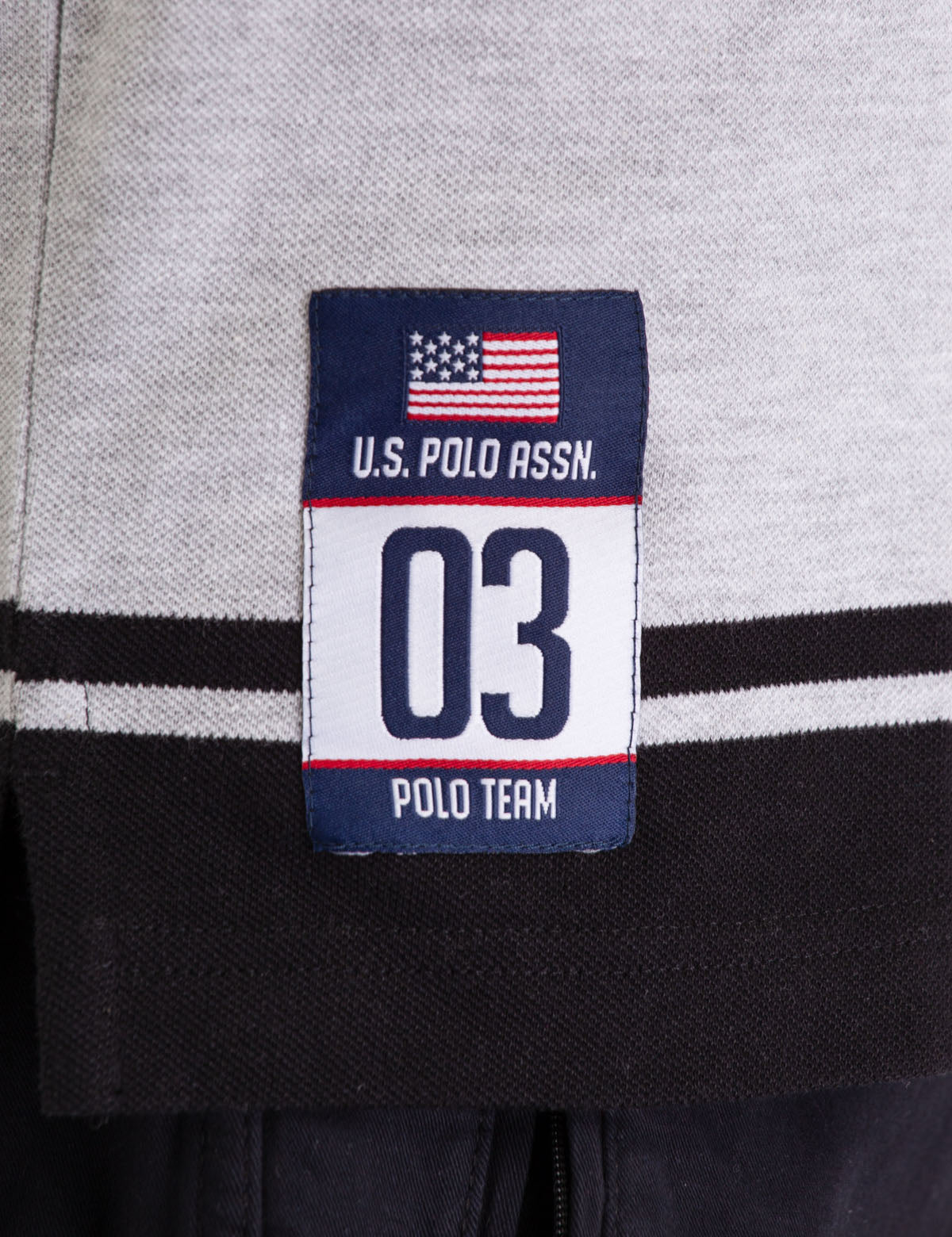 USPA VERITCAL RUGBY STRIPE POLO SHIRT– U.S. Polo Assn.