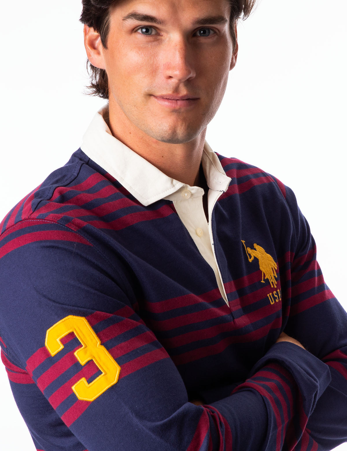 LONG SLEEVE RUGBY POLO SHIRT– U.S. Polo Assn.