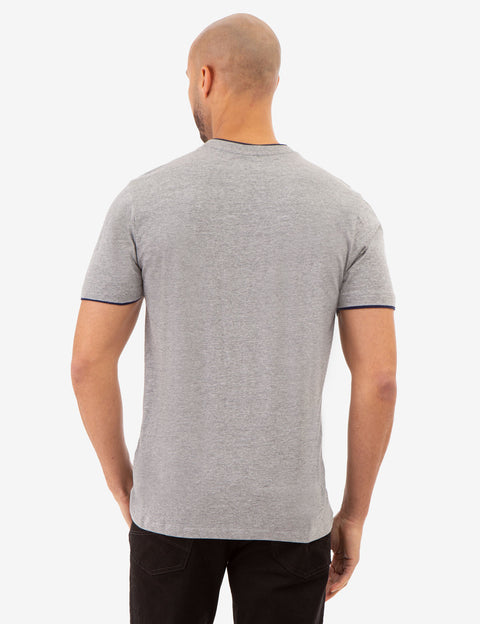 DOUBLE V-NECK T-SHIRT - U.S. Polo Assn.