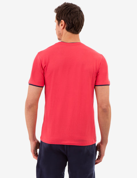 DOUBLE V-NECK T-SHIRT - U.S. Polo Assn.