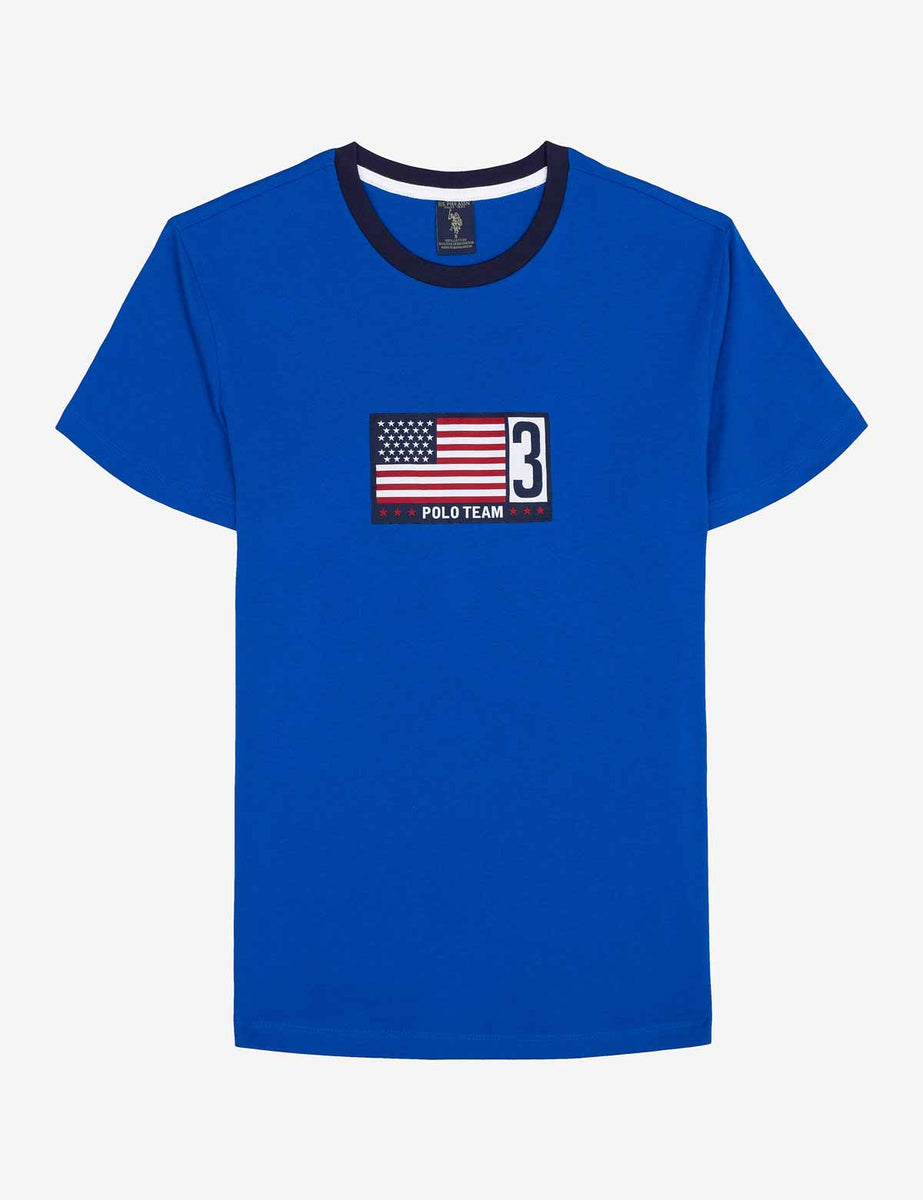 FLAG PATCH T-SHIRT– U.S. Polo Assn.