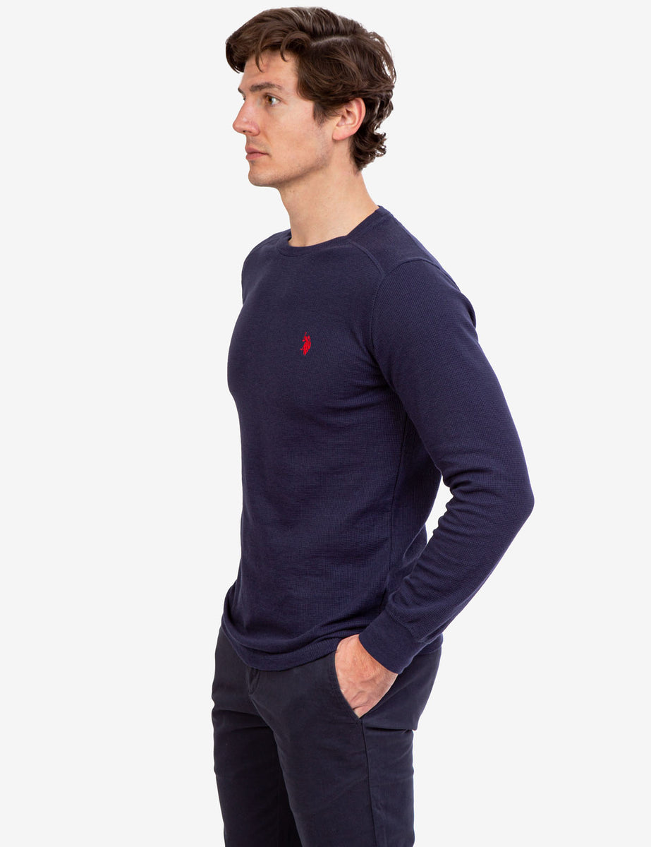 THERMAL CREW NECK SHIRT– U.S. Polo Assn.