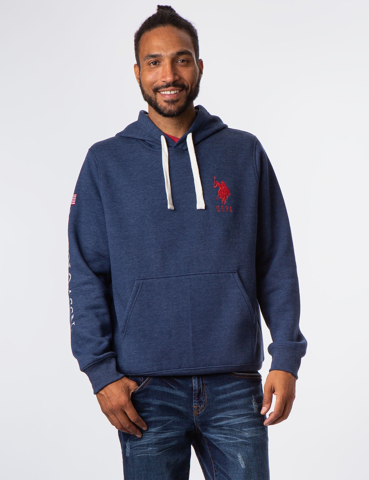 Us polo hoodies for men Clearance