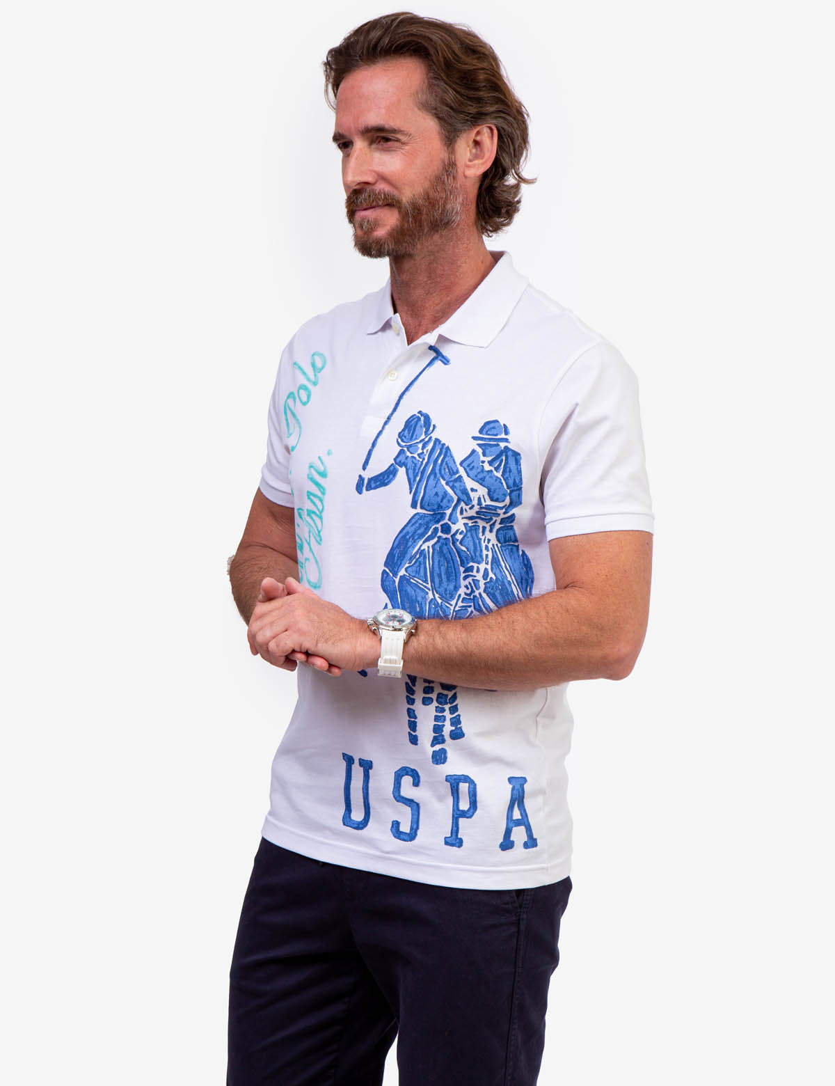 USPA PRINTED GRAPHIC POLO SHIRT– U.S. Polo Assn.
