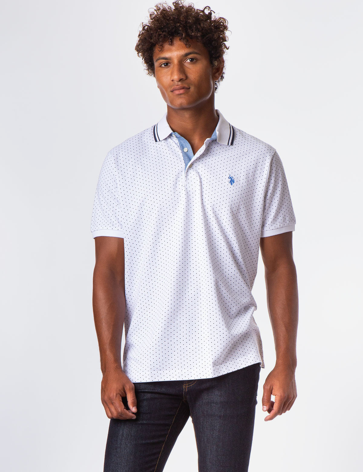 DOT PRINT POLO SHIRT– U.S. Polo Assn.