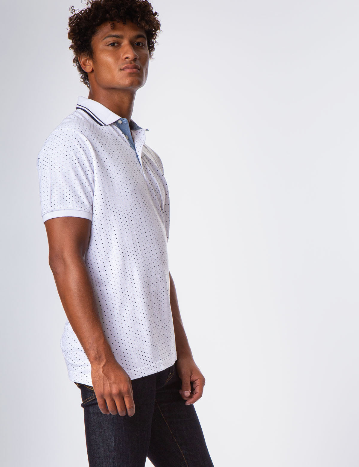 DOT PRINT POLO SHIRT– U.S. Polo Assn.