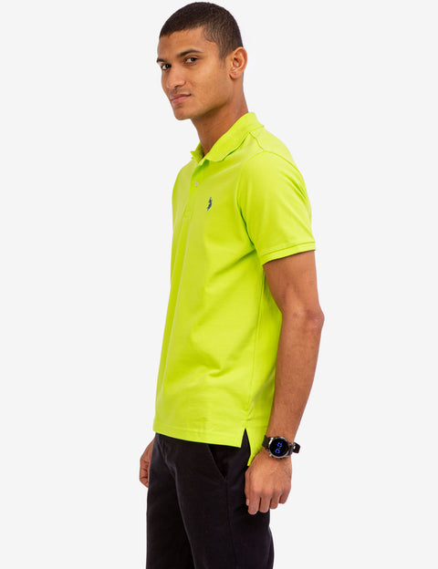 PIQUE SMALL LOGO POLO SHIRT - U.S. Polo Assn.