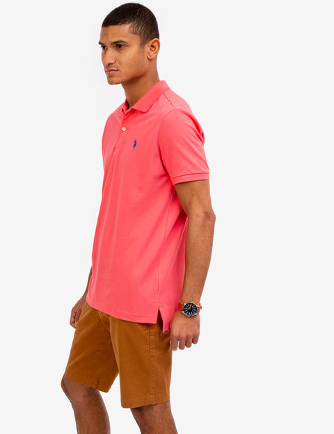 PIQUE SMALL LOGO POLO SHIRT - U.S. Polo Assn.