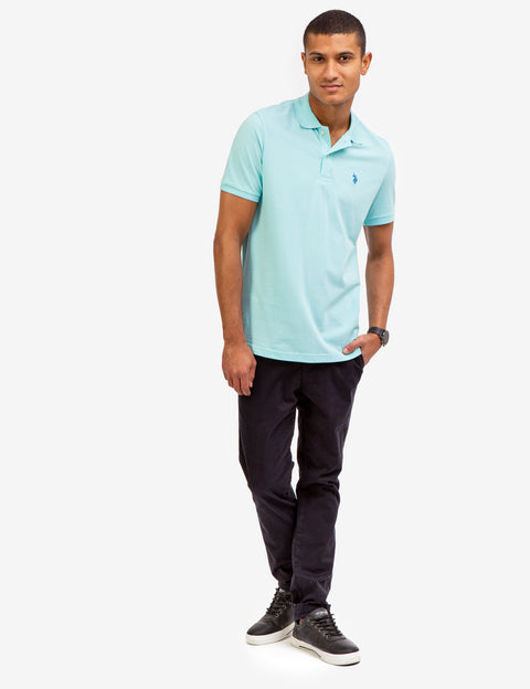 PIQUE SMALL LOGO POLO SHIRT - U.S. Polo Assn.