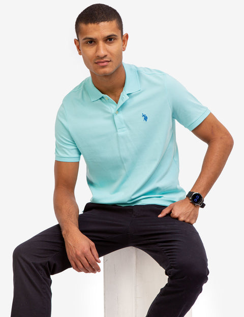 PIQUE SMALL LOGO POLO SHIRT - U.S. Polo Assn.