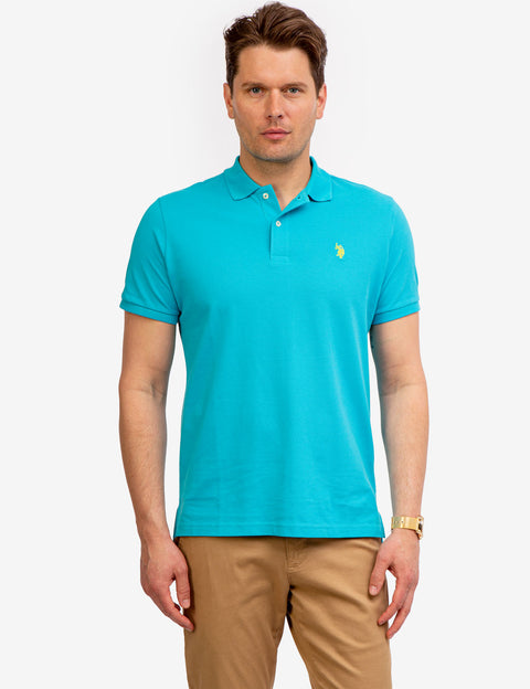 PIQUE SMALL LOGO POLO SHIRT - U.S. Polo Assn.