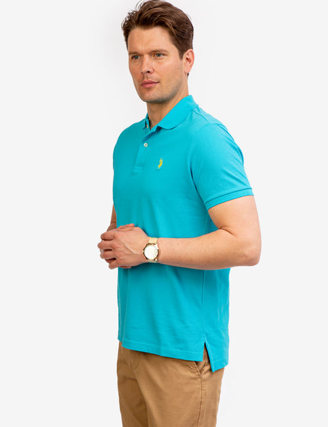 PIQUE SMALL LOGO POLO SHIRT - U.S. Polo Assn.