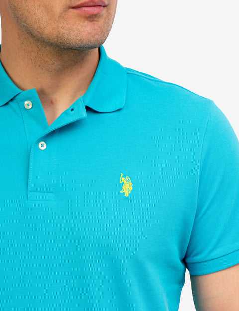 PIQUE SMALL LOGO POLO SHIRT - U.S. Polo Assn.