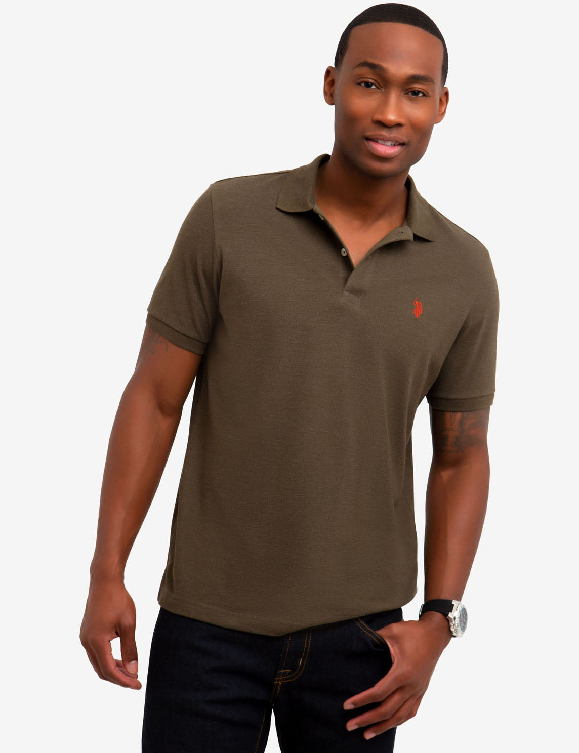 PIQUE SMALL LOGO POLO SHIRT– U.S. Polo Assn.