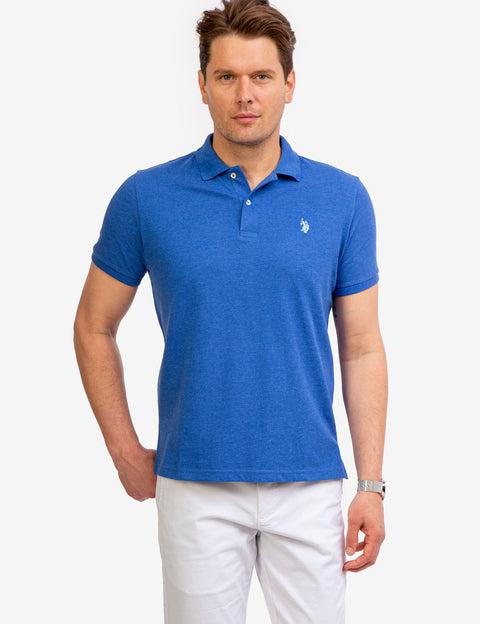 PIQUE SMALL LOGO POLO SHIRT - U.S. Polo Assn.
