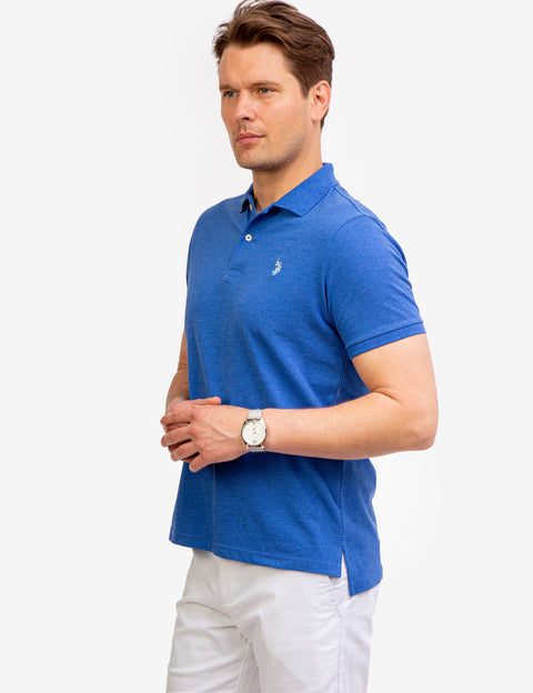 PIQUE SMALL LOGO POLO SHIRT - U.S. Polo Assn.