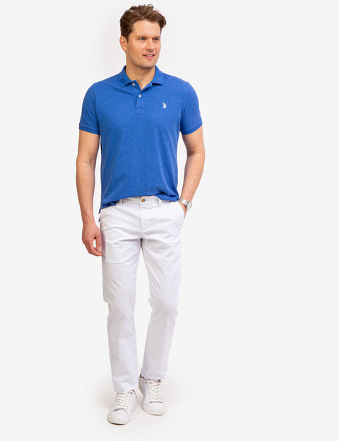 PIQUE SMALL LOGO POLO SHIRT - U.S. Polo Assn.