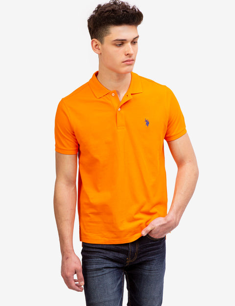PIQUE SMALL LOGO POLO SHIRT - U.S. Polo Assn.