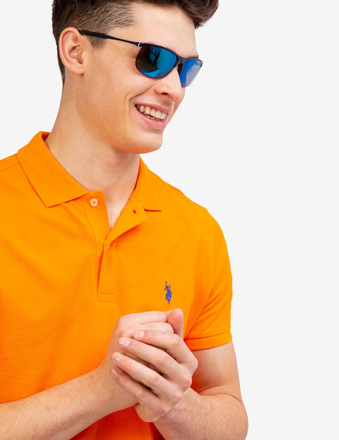 PIQUE SMALL LOGO POLO SHIRT - U.S. Polo Assn.