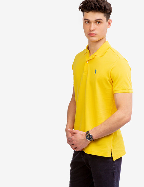 PIQUE SMALL LOGO POLO SHIRT - U.S. Polo Assn.