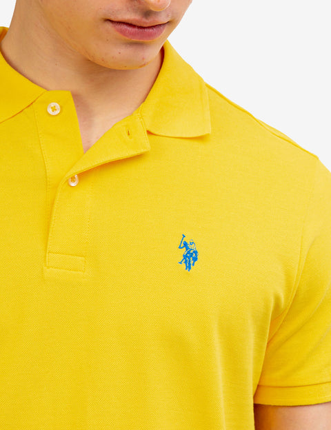 PIQUE SMALL LOGO POLO SHIRT - U.S. Polo Assn.