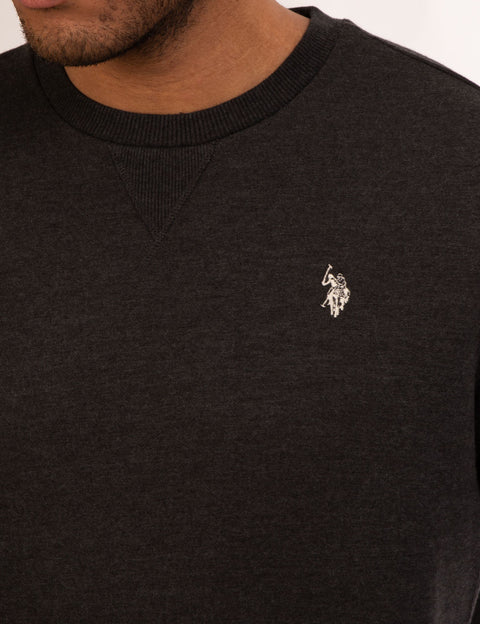 SOLID CREW NECK SWEATSHIRT - U.S. Polo Assn.