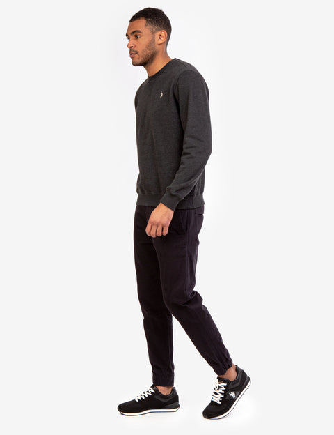 SOLID CREW NECK SWEATSHIRT - U.S. Polo Assn.