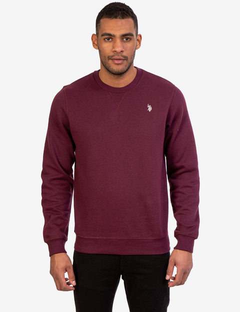 SOLID CREW NECK SWEATSHIRT - U.S. Polo Assn.