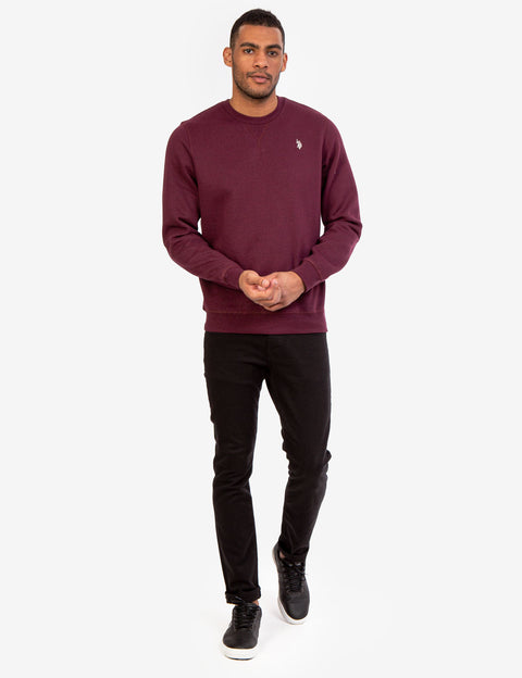 SOLID CREW NECK SWEATSHIRT - U.S. Polo Assn.