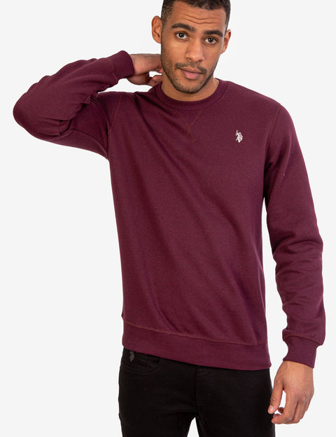 SOLID CREW NECK SWEATSHIRT - U.S. Polo Assn.