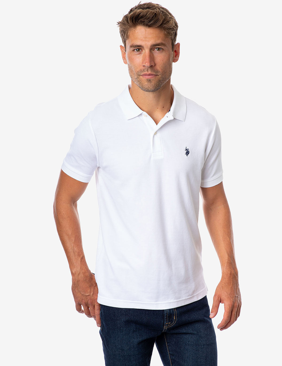 Classic Piqué Polo Shirt For Men in 2023