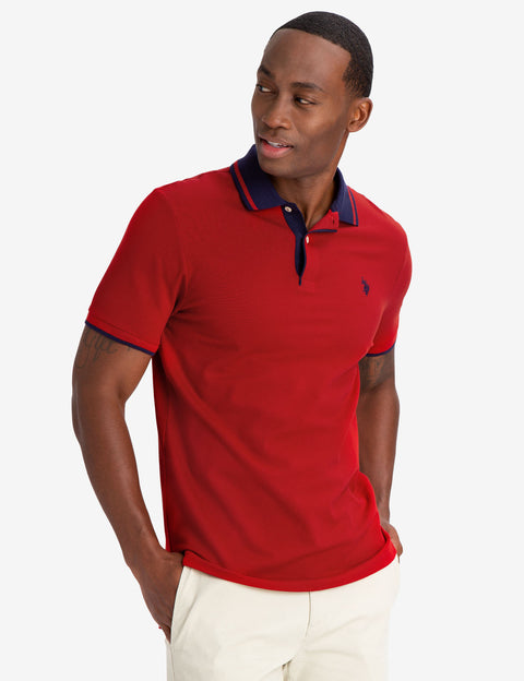 SLIM FIT STRETCH POLO SHIRT - U.S. Polo Assn.