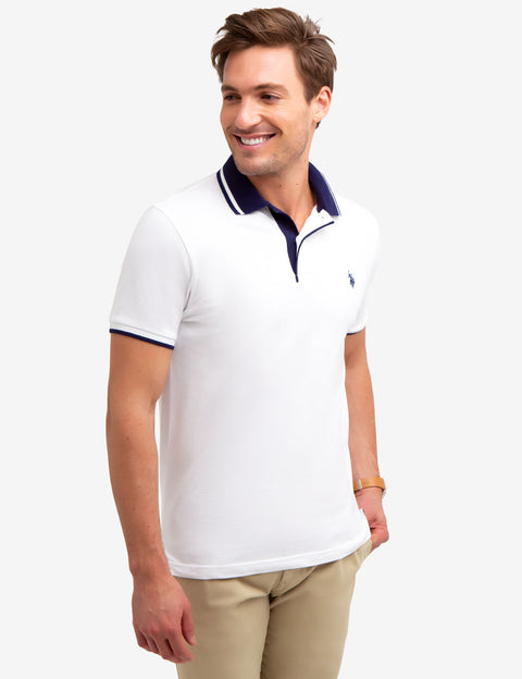 SLIM FIT STRETCH POLO SHIRT - U.S. Polo Assn.