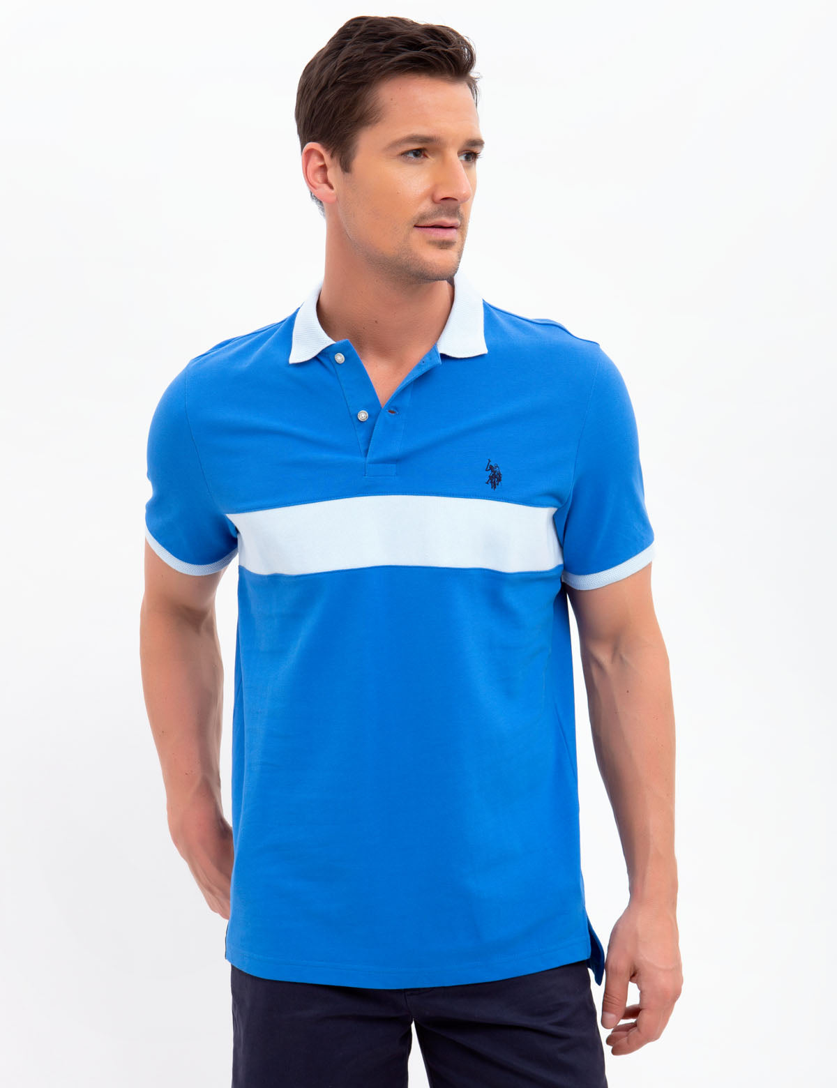 HORIZONTAL STRIPED POLO SHIRT– U.S. Polo Assn.